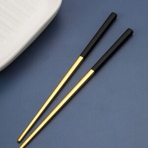 Chopsticks gold black classic sushi